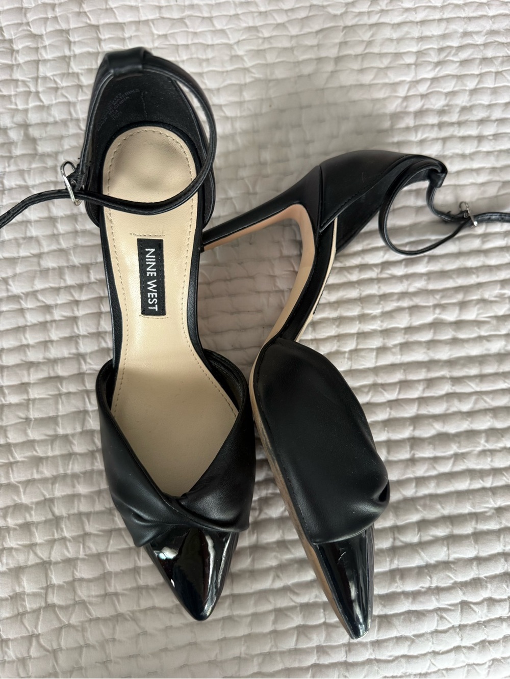 Nine West Ankle Strap Heels Size 6.5